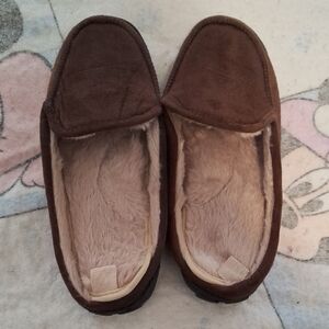 Cozy Brown Men's Slip-On Loafers